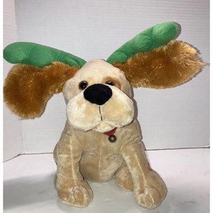 Christmas Flapping Ears Dog  Animated Plush TekkyToys - PARTS OR REPAIR